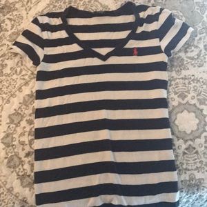 Ralph Lauren V neck shirt.